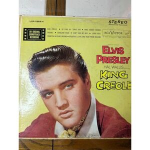 Elvis Presley King Creole Original Soundtrack RCA Victor LSP 1884‎ Vinyl Record